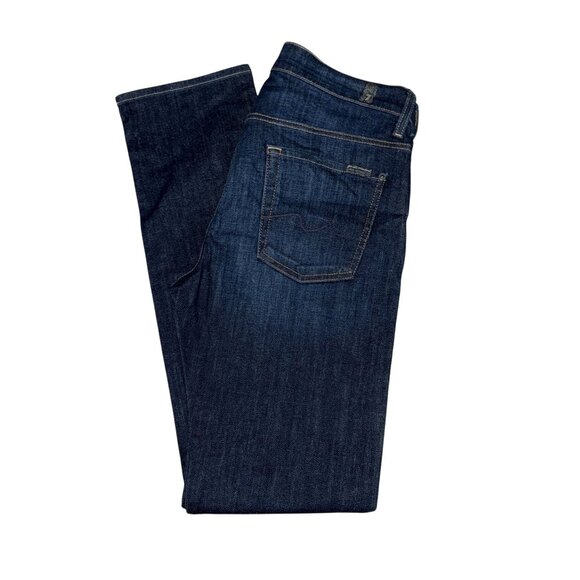7 For All Mankind Other - READ 7 For All Mankind 7FAM Rhigby Mens Straight Leg Jeans 30 32 Dark Wash